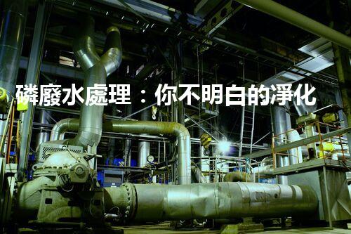 磷廢水處理：你不明白的凈化秘訣！